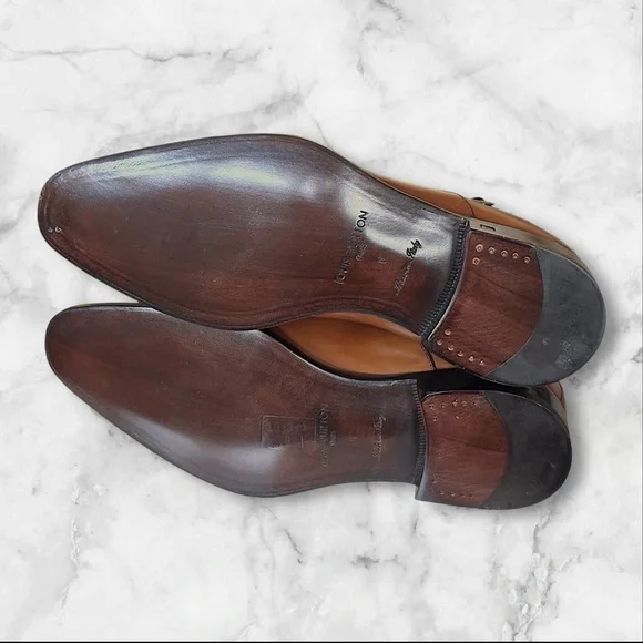 ** Sold** Louis Vuitton Premium Strap Boots - Picture 8 of 10